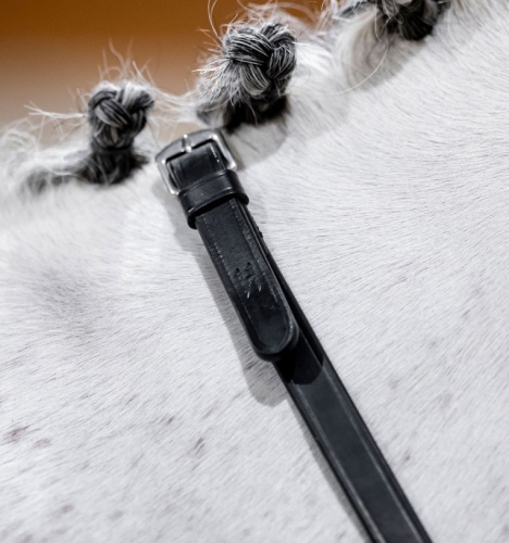 Wodze munsztukowe HORSEWARE Curb czarne