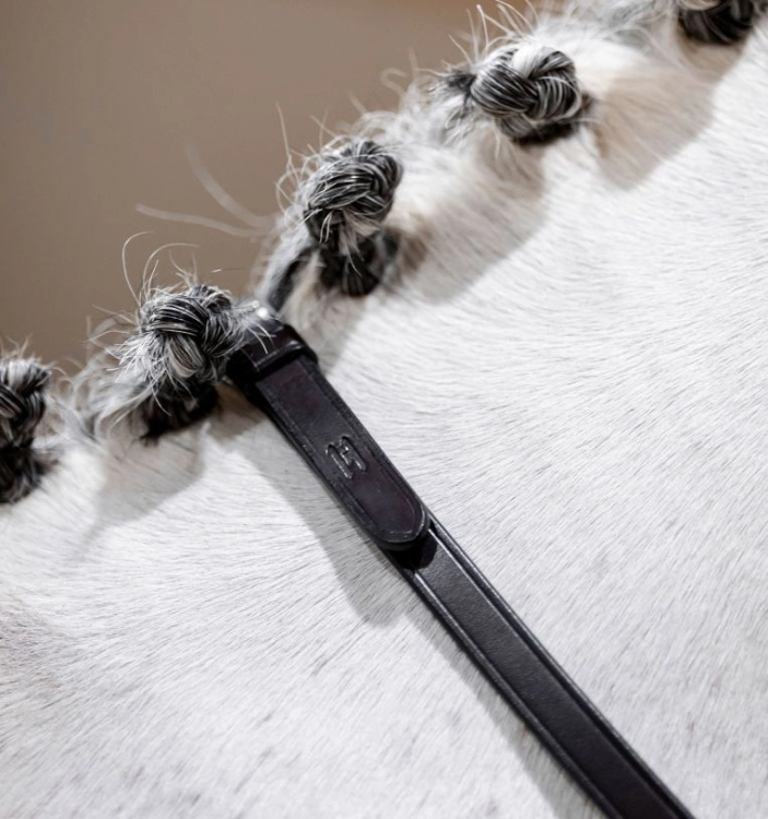 Wodze munsztukowe HORSEWARE Curb czarne