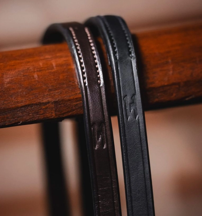 Wodze munsztukowe HORSEWARE Curb brązowe