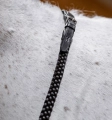 Wodze plecione HORSEWARE Plaited czarne