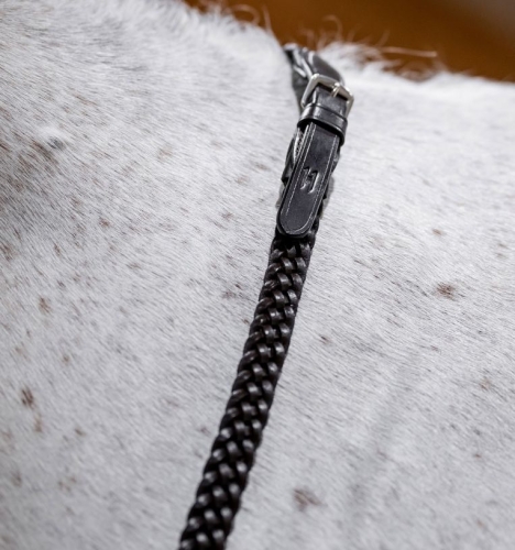 Wodze plecione HORSEWARE Plaited czarne