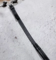 Wodze gumowe HORSEWARE Rubber Grip czarne