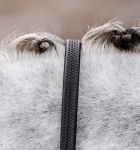 Wodze gumowe HORSEWARE Rubber Grip czarne