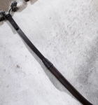 Wodze gumowe HORSEWARE "Rubber Grip" brązowe