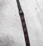 Wodze gumowe HORSEWARE "Thumb Grip Rubber" brązowe