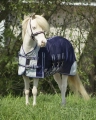 Derka siatkowa z kapturem QHP Falabella Fly Rug