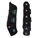 Ochraniacze magnetyczne tylne ACAVALLO "Magnet Care" black-red