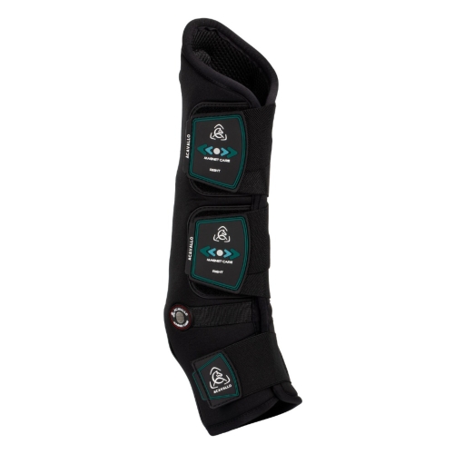 Ochraniacze-magnetyczne-przednie-ACAVALLO-Magnet-Care-black-red-02