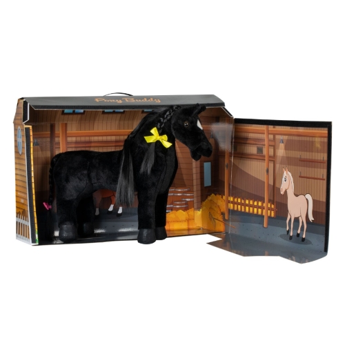 Zabawka-pluszowy-koń-EQUESTRO-Toy-horse-czarny-01