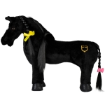 Zabawka-pluszowy-koń-EQUESTRO-Toy-horse-czarny-03