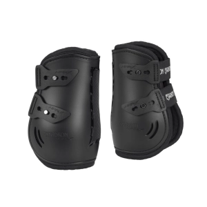 Ochraniacze skokowe tylne Eskadron "Air Flex Sport H" czarne