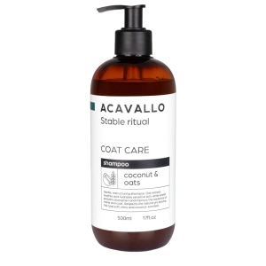 Szampon kokosowy ACAVALLO "Stable Ritual Coconut Shampoo Coat Care" 500ml