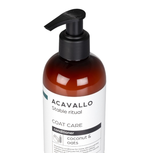 Odżywka do grzywy i ogona ACAVALLO Stable Ritual Coconut Coat Care