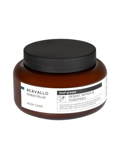 Smar do kopyt ACAVALLO Stable Ritual Hoof Grase Argan Hoof Care 500ml