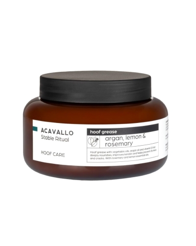 Smar do kopyt ACAVALLO Stable Ritual Hoof Grase Argan Hoof Care 500ml