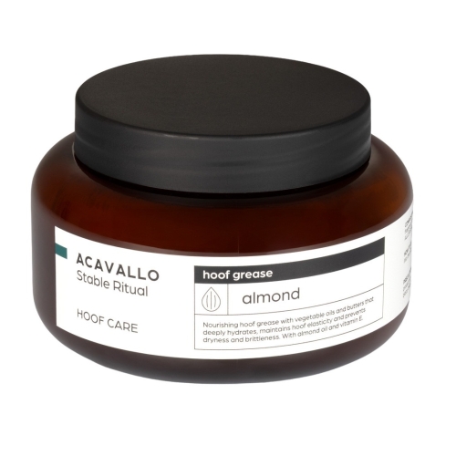 Smar do kopyt ACAVALLO Stable Ritual Hoof Grase Almond Hoof Care 500ml