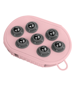 Szczotka do masażu WALDHAUSEN "Massaging Grooming Glove" linnea pink