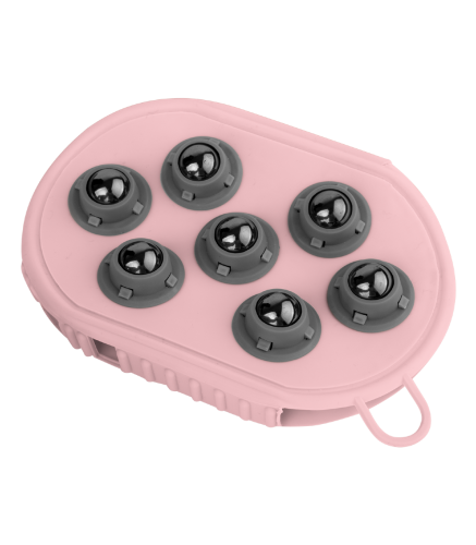 Szczotka-do-masazu-WALDHAUSEN-Massaging-Grooming-Glove-linnea-pink-01