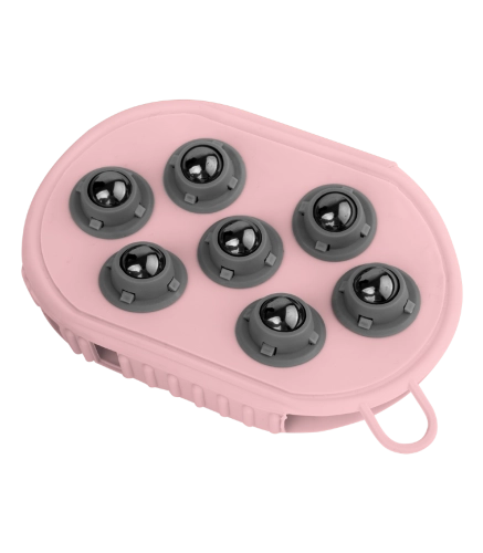 Szczotka-do-masazu-WALDHAUSEN-Massaging-Grooming-Glove-linnea-pink-01