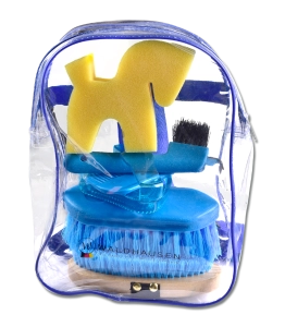 Zestaw szczotek WALDHAUSEN "Grooming Kit" blue