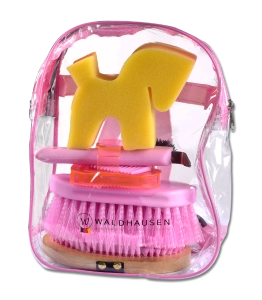 Zestaw szczotek WALDHAUSEN "Grooming Kit" pink