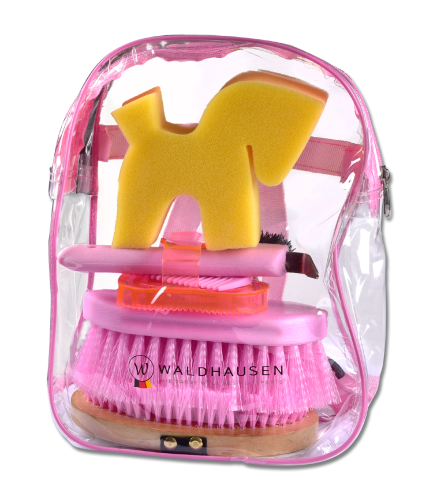 Zestaw-szczotek-WALDHAUSEN-Grooming-Kit-pink-01