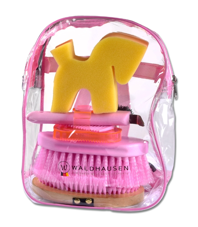 Zestaw-szczotek-WALDHAUSEN-Grooming-Kit-pink-01