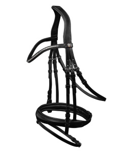 Ogłowie WALDHAUSEN "X-Line Clincher" black