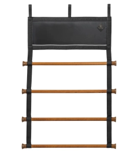 Wieszak TORPOL "Sleek" 4 drążki czarny