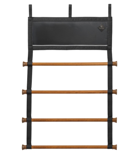 Wieszak TORPOL Sleek 4 drążki czarny
