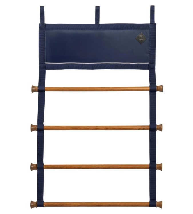 Wieszak TORPOL Sleek 4 drążki granatowy