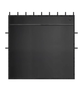 Kurtyna na boks TORPOL "Sleek" czarna 175x175cm