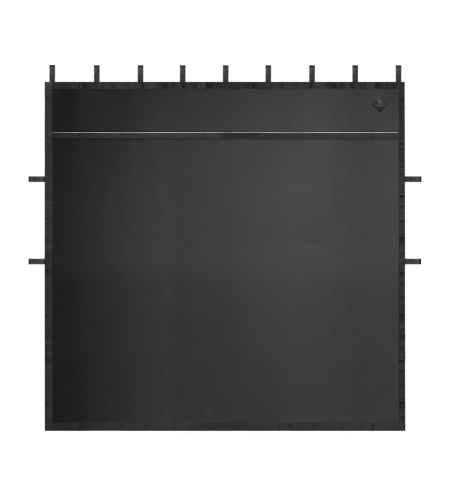 Kurtyna na boks TORPOL Sleek czarna 175x175cm