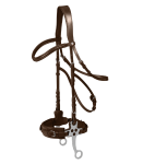 Oglowie-hackamore-WALDHAUSEN-X-Line-Hackamore-Bridle-brown-01
