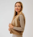 Kamizelka-damska-welniana-TORPOL-WoolVibes-Camel-03