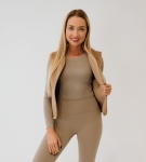 Kamizelka-damska-welniana-TORPOL-WoolVibes-Camel-04