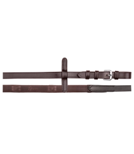 Wodze gumowe WALDHAUSEN "Rubber Reins" brown
