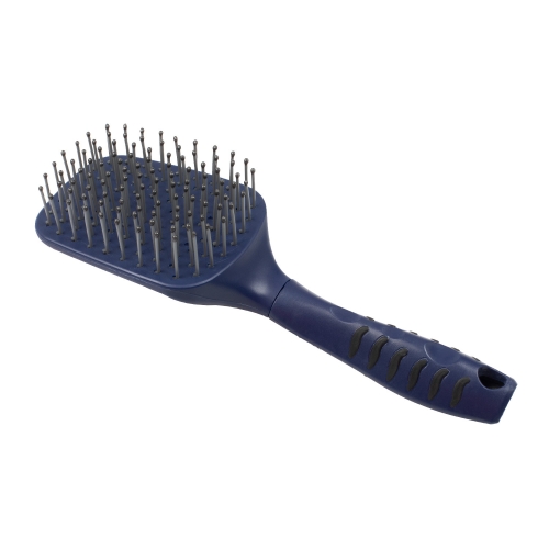 Szczotka-do-grzywy-i-ogona-Umbria-Equitazione-Ergonomic-Handle-granatowa-01