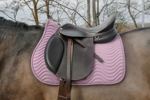 Czaprak Riding World "Wave" antique pink