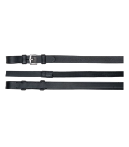 Wodze skórzano-gumowe WALDHAUSEN "Rubber Leather Reins"