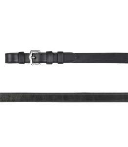 Wodze skórzane WALDHAUSEN "Leather Snaffle Reins" black