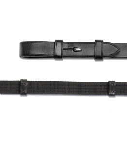Wodze parciane WALDHAUSEN "Web Reins with Hooks" black