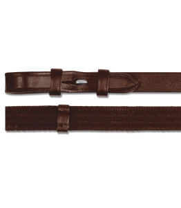 Wodze parciane WALDHAUSEN "Web Reins with Hooks" brown