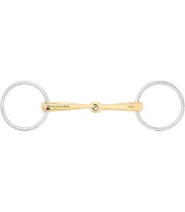Wędzidło pojedynczo łamane WALDHAUSEN "Cyprium" 14mm