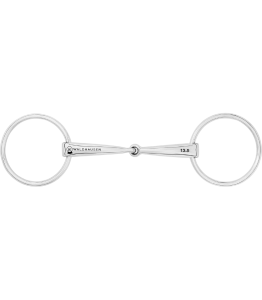 Wędzidło pojedynczo łamane WALDHAUSEN "Anatomical" 14mm