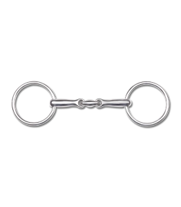 Wędzidło dla kucyka podwójnie łamane WALDHAUSEN "Pony Double Jointed" 14mm