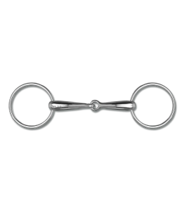 Wędzidło pojedynczo łamane WALDHAUSEN "Economic Single Jointed" 18mm