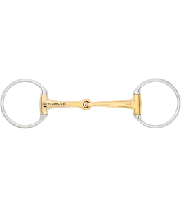 Wędzidło oliwkowe pojedynczo łamane WALDHAUSEN "Cyprium" 14mm