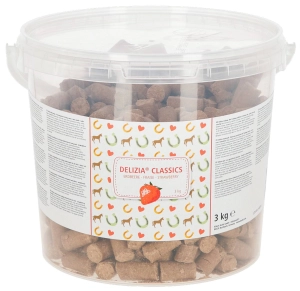 Cukierki dla koni KERBL "Delizia Classic" truskawka 3 kg