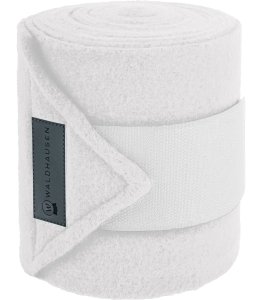 Owijki polarowe WALDHAUSEN "Basic Fleece Bandage" white